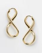 Me & Zena Infinity Hoop Earrings - Gold