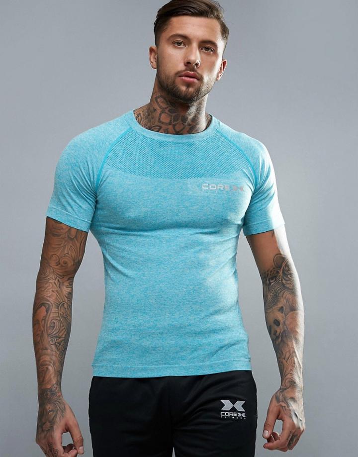 Corex Seamless T-shirt - Blue