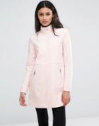 Only Lightweight Jacket With High Neck - Pink