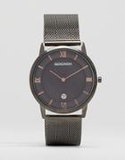 Sekonda Mesh Watch In Gray - Gray