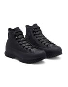 Converse Chuck Taylor All Star Hi Lugged 2.0 Leather Sneaker Boots In Black Mono