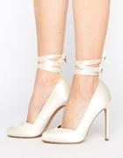 Asos Pronto Bridal High Heels - Cream