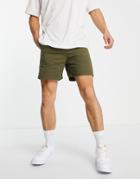 Another Influence Chino Short In Khaki-green