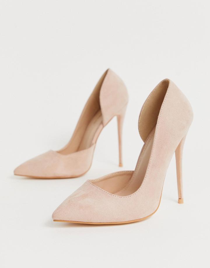 Public Desire Sweet Blush Pink Pumps