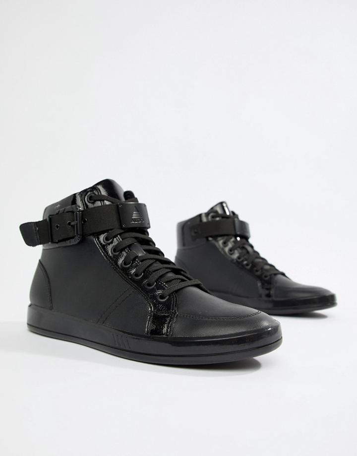 Aldo Edywien Hi Top Sneakers In Black - Black