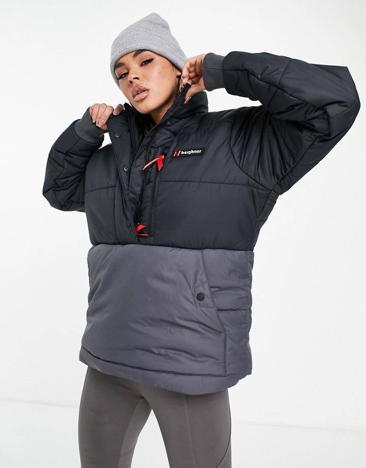 Berghaus Insulated Smock Puffer Jacket In Black