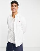 Levi's Oxford Shirt With Small Logo In White