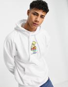 Levi's X Simpsons Capsule Hoodie With Bart Chest Print In White