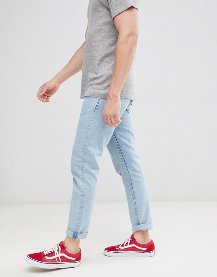 Weekday Friday Skinny Jeans Best Blue - Blue