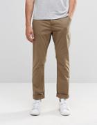 Only & Sons Slim Fit Chinos With Stretch - Beige