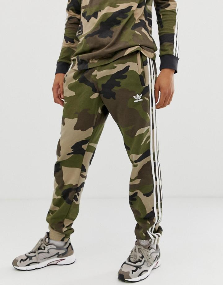 Adidas Originals Camo Sweatpants Dv2052 - Green
