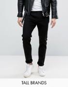 Cheap Monday Tall Sonic Jeans Deep Black Wash - Black
