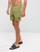 Only & Sons Swim Shorts In Green - Green