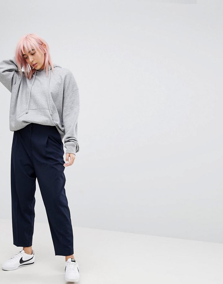 Weekday Tapered Pants - Navy