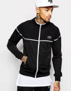 Rascals Fleece Track Jacket - Black