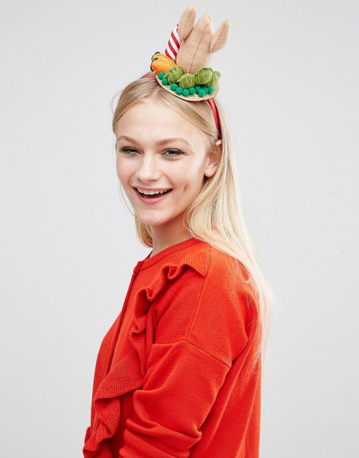 Paperchase Holidays Turkey Headband - Multi