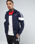 Adidas Originals Clr84 Track Jacket In Navy Bk5912 - Navy