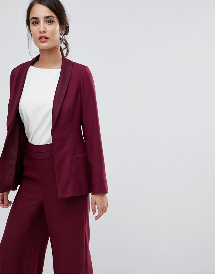 Coast Margo Tailored Double Breasted Blazer - Red