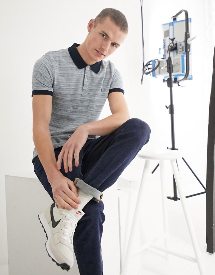 Selected Homme Aro Polo Shirt-navy