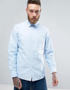 Edwin Cadet Shirt Ciel Clair - Beige