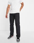 Weekday Klean Jeans In Nova Black