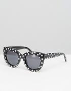 Seafolly Cat Eye Sunglasses - Black