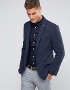 Selected Homme Skinny Knitted Blazer - Brown
