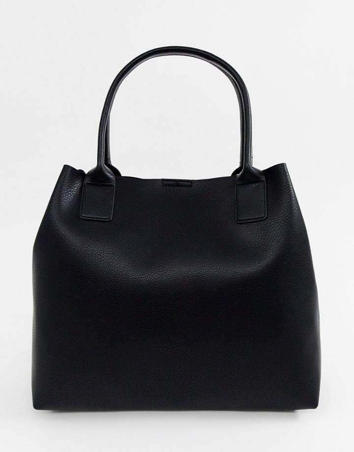 Pieces Kana Daily Tote Bag - Black