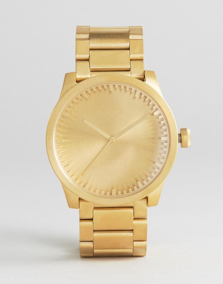 Leff Amsterdam S-series Bracelet Watch In Gold 42mm - Gold