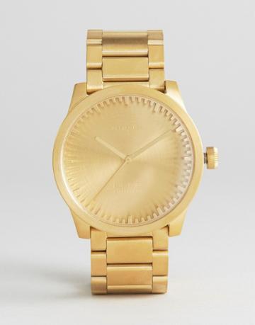 Leff Amsterdam S-series Bracelet Watch In Gold 42mm - Gold