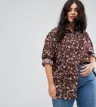 Rage Plus Floral Shirt - Red
