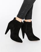 Truffle Collection Blaze Heeled Ankle Boots - Black