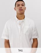 French Connection Tall Short Sleeve Linen Shirt