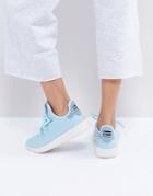 Adidas Originals X Pharrell Williams Tennis Hu Sneakers In Icey Blue - Blue