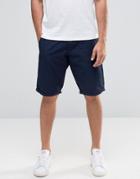 Celio Chino Short With Dots Jaquard Detail - Navy