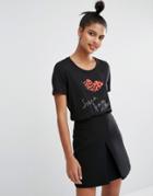 Sonia By Sonia Rykiel Logo T-shirt - Black