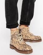 Park Lane Chunky Sole Lace Up Boot - Multi