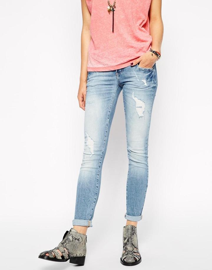 Vero Moda Ripped Skinny Jeans