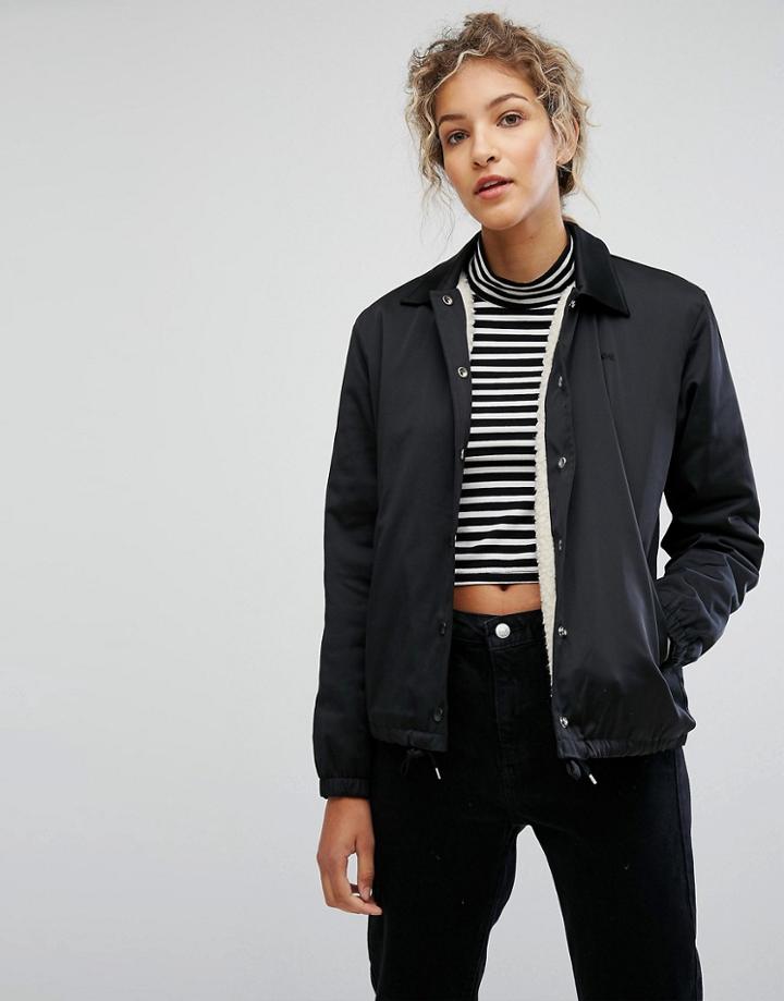 Wood Wood Beverley Bomber Jacket - Black
