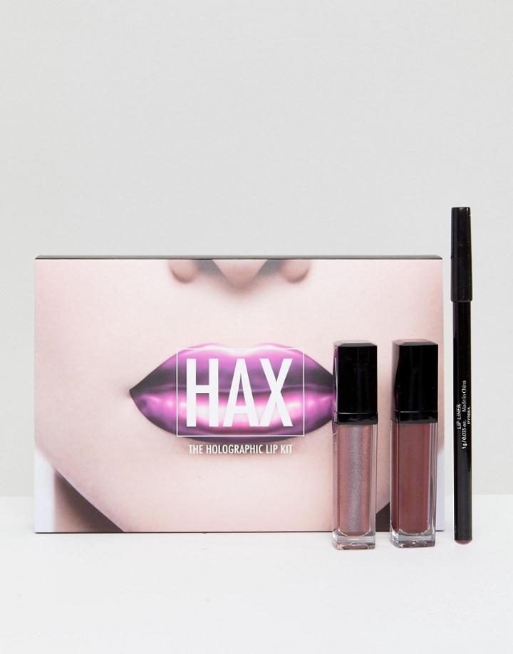 Hax Exclusive Holographic Lip Kit - Multi