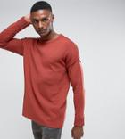 Another Influence Tall Drop Shoulder Knitted Sweater - Brown