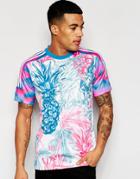 Adidas Originals Floral T-shirt Aj7856 - Pink