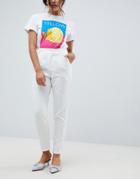 Amy Lynn Slim Leg Pants - Cream