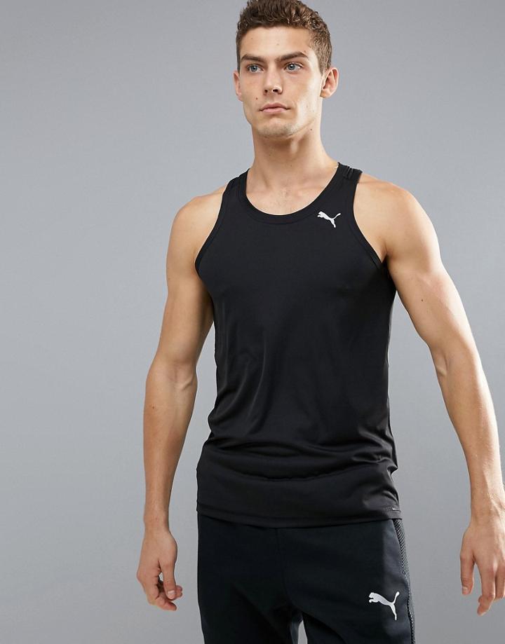 Puma Running Tank In Black 51500701 - Black