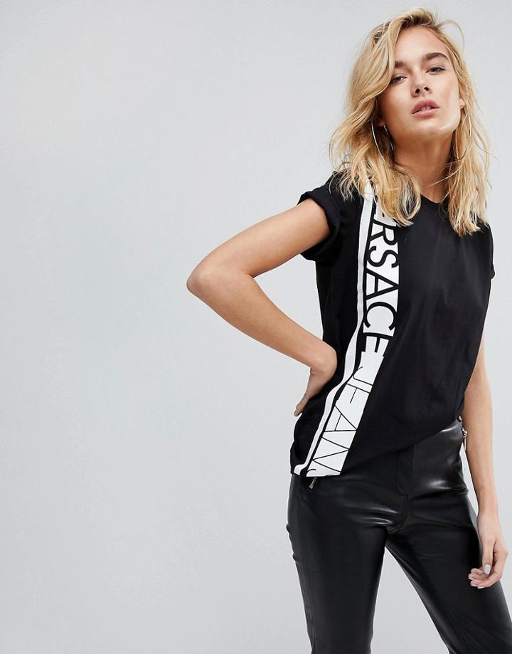 Versace Jeans Logo T-shirt - Black