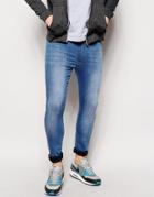 Asos Megging Jeans - Mid Blue