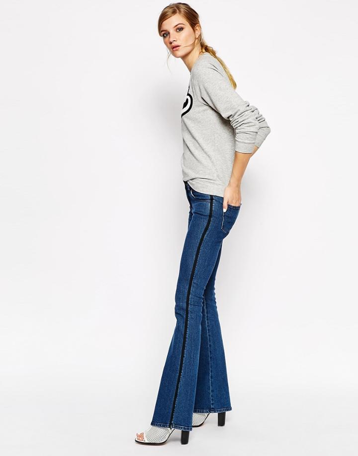 American Retro Tilda Flare Jeans - Blue
