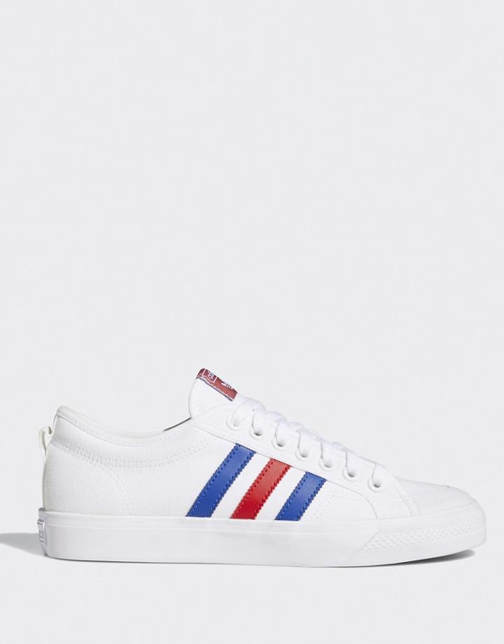 Adidas Originals Nizza Sneakers White Red