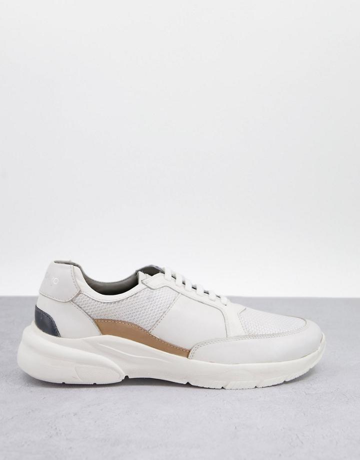 Bolongaro Trevor Laguna Leather Sneakers-white