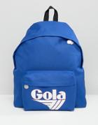 Gola Exclusive Classic Backpack In Blue And White - Blue